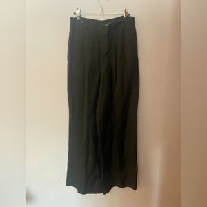 Ralph Lauren black wide leg pants, EUC